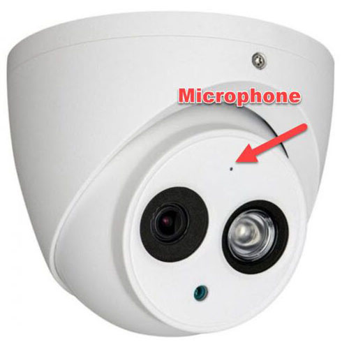 تفاوت دوربین مدار بسته با میکروفون و بدون میکروفون